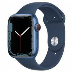 Montre Connectée Apple Watch Series 7 GPS 41mm Bleu Aluminium avec Bracelet - Grade A Sans Boîte et Ave… — R3 · Smarty Paris 18e
